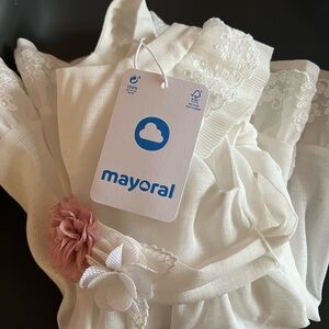 Mayoral baby dress with sash size 24 month